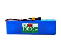 WILLQ Batteria per e-Bike 48V 10AH, Batteria al Litio Ricaricabile, Kit Motore 13S3P con connettore DC + XT60 e Caricabatterie.