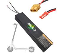 WILLQ Batteria per Scooter Pieghevole da 36 V, 6 Ah, 7,5 Ah, 7,8 Ah, 8,7 Ah, Batteria agli ioni di Litio da 36 Volt, Kit di Ricambio per batterie Integrate dello Scooter M365,36v6ah