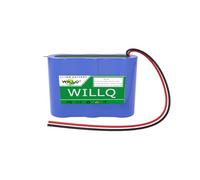 WILLQ Batteria Ricaricabile al Litio Ferro fosfato da 3,2 V LiFePO4 Batteria agli ioni di Litio da 3,2 V 6Ah 12Ah 18Ah 24Ah 30Ah per lampioni solari,3.2v18ah