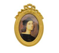Willump Incorniciato, look vittoriano, decorazione perfetta per arredamento, ciondolo della superficie di lavoro e delle pareti sono i migliori regali, il display 12,5 x 17,2 cm (V11 sabbia dorata)