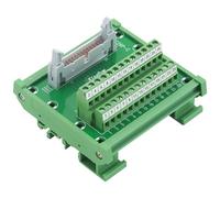 Willwewon IDC26 2x13 26Pin 0,1 "FRC Connettore Modulo di interfaccia maschio DIN Rail Montaggio Morsettiera Breakout Board per PLC MCU cavo a nastro piatto