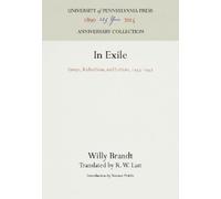 Willy Brandt In Exile (Copertina rigida) Anniversary Collection