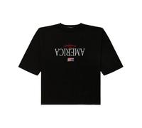Willy Chavarria - Welcome To America Buffalo Tee - - Tops - Donna - Nero - S