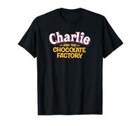 Willy Wonka and the Chocolate Factory Charlie Logo Maglietta