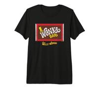 Willy Wonka And The Chocolate Factory Wonka Bar Maglietta Premium