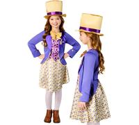 Willy Wonka Charlie E La Fabbrica Di Cioccolato Costume Ufficiale Per Ragazze