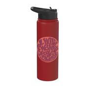 Willy Wonka Circle Logo Stainless Steel Insulated Water Bottle