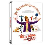 Blu-Ray 4K Uhd Willy Wonka E La Fabbrica Di Cioccolato (Steelbook)