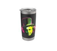 Willy Wonka Face Bicchiere termico in acciaio inox doppia parete
