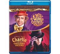 Willy Wonka & the Chocolate Factory / Charlie and the Chocolate Factor (Blu-ray)