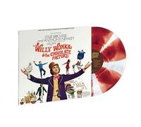 Willy Wonka & The Chocolate Factory Soundtrack Red and White Swirl Vinyl Record LP