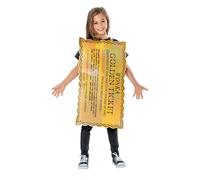 Willy Wonka & The Chocolate FactoryBambini Golden Ticket Tabarro (BN6043)