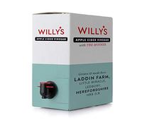 WILLY'S Aceto di sidro di mele con madre viva, probiotici per la disintossicazione e la salute intestinale, sacchetto di ricarica da 5 l, ACV sostenibile