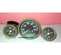 Willys Jeep Tachimetro Temperatura Controllo Olio Manometro Set Militare Camion