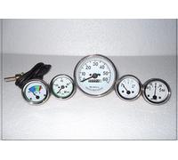 Willys MB Jeep Ford GPW CJ Tachimetro Temp Olio Carburante Amp Manometri Facc...