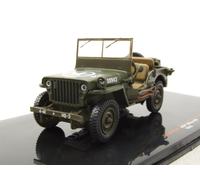 Willys MB Jeep US-ARMY 1943 Verde Oliva Modellino 1:43 Ixo Models