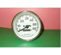 Willys Serie M Jeep, MB, GPW, CJ2A, CJ3A, CJ3B Tachimetro -1947 -55 - bianco