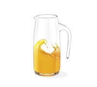 Wilmax Brocca in vetro 1000 ml - brocca per acqua - caraffa in vetro - Caraffa per vino - Teiera - confezione regalo - trasparente - 1 pezzo
