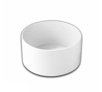 Wilmax - Ciotola in porcellana - 1850 ml - Insalatiera - bianca - per snack, insalate - Ø 18 cm - Cestino per frutta, cereali - Elegante e resistente ai graffi - Ideale come regalo