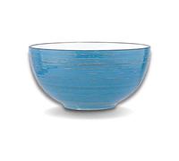 Wilmax - Ciotola SPIRAL - Insalatiera - Ciotole per zuppa - Ciotole per cereali - Set di ciotole in porcellana - Resistente ai graffi - Per uso domestico - Diametro: 19 cm - Capacità: 1700 ml