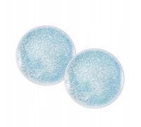 Wilmax - Piatti decorativi - 2 pezzi - Ø 17 cm - da dessert in porcellana - Lavabili in lavastoviglie - da colazione - Piatti da dessert