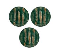 Wilmax - Piatti piani COLORBOOM - Design moderno - Porcellana - Smalto - Resistente - Resistente alla luce - Non si ossida - Per diversi tipi di piatti - Idea regalo - Set da 3 - Diametro: 23 cm