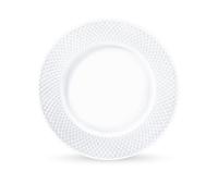 Wilmax - Piatto - 2 pezzi - Ø 28 cm - Piatto piano in porcellana bianca - tavola - Lavabile in lavastoviglie - Piatto da colazione, da dessert - Confezionato in un'elegante confezione regalo