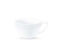 Wilmax - Set di 2 tazze da tè e caffè - in porcellana - Set di tazze - - Bianco - 500 ml - Tazza per tè, caffè, cappuccino - Tazze in porcellana con manici