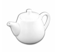 Wilmax - Teiera OLIVIA - Teiera in porcellana - Per caffè - Per tè - Elegante - Resistente ai graffi - Lavabile in lavastoviglie - Adatta al microonde - Ergonomica - Capacità: 1000 ml