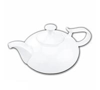 Wilmax - Teiera OLIVIA - Teiera in porcellana - Per caffè - Per tè - Resistente ai graffi - Lavabile in lavastoviglie - Adatta al microonde - Capacità: 1150 ml