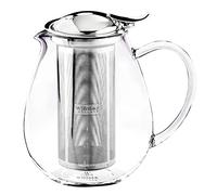 Wilmax WL-888802/A - Teiera in vetro borosilicato, capacità 850 ml