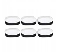 Wilmax WL-991000/A - Piatto da pane in porcellana, lunghezza 16,5 cm, altezza 16,5 cm, colore: Bianco