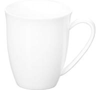 Wilmax WL-993014/A - Tazza in porcellana, capacità: 380 ml, colore: Bianco