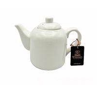 Wilmax WL-994033/1C - Teiera in porcellana, capacità: 500 ml, colore: Bianco