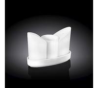 Wilmax WL-996117/1C - Set sale e pepe in porcellana, colore: Bianco