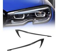 WILSEM Anteriore Head Light Trim per 3 Serie G20 G28 2019 2020 2021 Reale in Fibra di Carbonio Faro Sopracciglio Palpebra Copertura del Faro Brow