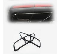 WILSEM in Acciaio Inox Tubo di Coda Gola Modificato Copertura Trim Tubi di Scarico Auto Decorazione Cornice per A&UDI A4 B9 A5 2020 2021