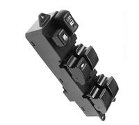 WILSEM Interruttore di Comando Alzacristallo Elettrico Anteriore Sinistro 8608A187 per Mitsubishi Outlander 2007-2013, Meccanico, Pulsante, Manuale, Black