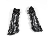 WILsem Set di Guanti e bracciali Vintage in Ecopelle per Uomo Donna Cosplay Accessori del Cavaliere Vichingo