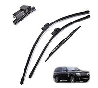 WILSEM Set di Spazzole Tergicristallo Anteriori E Posteriori per Range Rover L322 per Vogue HSE 2002-2012 Parabrezza Parabrezza Finestra 26 "+ 26" + 16 "