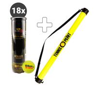 Wilson 18 tubi da 4 US Open In aggiunta tubo per palline