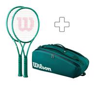 Wilson 2 Blade 100 V10 In aggiunta borsa per racchetta (2026)