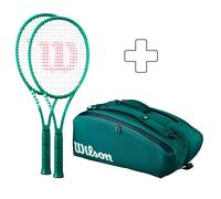 Wilson 2 Blade 98 Pro 16X19 V10 In aggiunta borsa per racchetta (2026) - Taglia 4