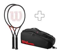Wilson 2 Clash 100L V3.0 In aggiunta borsa per racchetta (2025) - Taglia 1