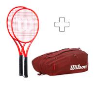 Wilson 2 Defyer 98 Pro V1 In aggiunta borsa per racchetta (2026) - Taglia 4