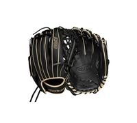 Wilson 2024 A700 - Guanto da lanciatore da baseball, 30,5 cm, colore: nero/biondo, mano destra