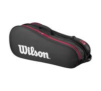 Wilson Advantage 2025 3Pk Racket Bag Black Borsa per Racchetta Nero -