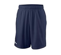 Wilson B Team II 7 Short - Pantaloncini Unisex per Bambini, Unisex - Bambini, Pantalone Corto, WRA796503MD, Team Blu Navy, 10 Anni