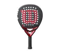Wilson Bela Pro V3 - Racchetta da padel, misura 6,5 cm, colore: Nero/Rosso