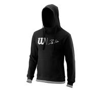 Wilson Bela Slimfit Felpa Con Cappuccio Uomini - Nero, Bianco S